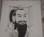 周惠王像